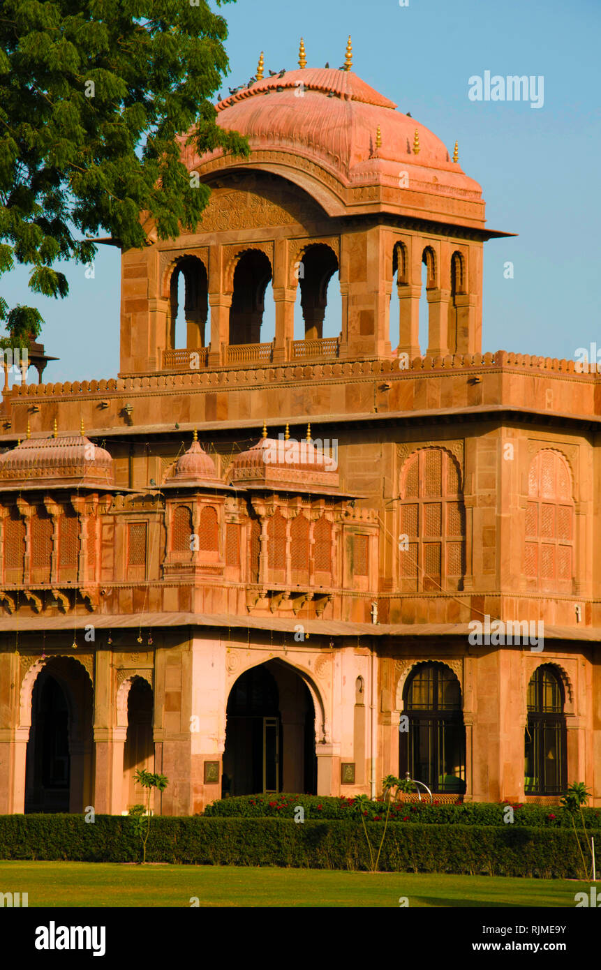 Lalgarh Palace, Bikaner, Rajasthan, India Stock Photo