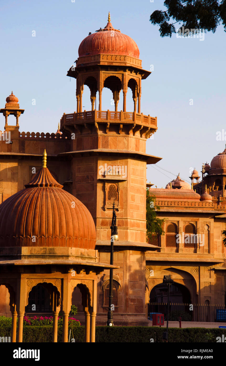 Lalgarh Palace, Bikaner, Rajasthan, India Stock Photo