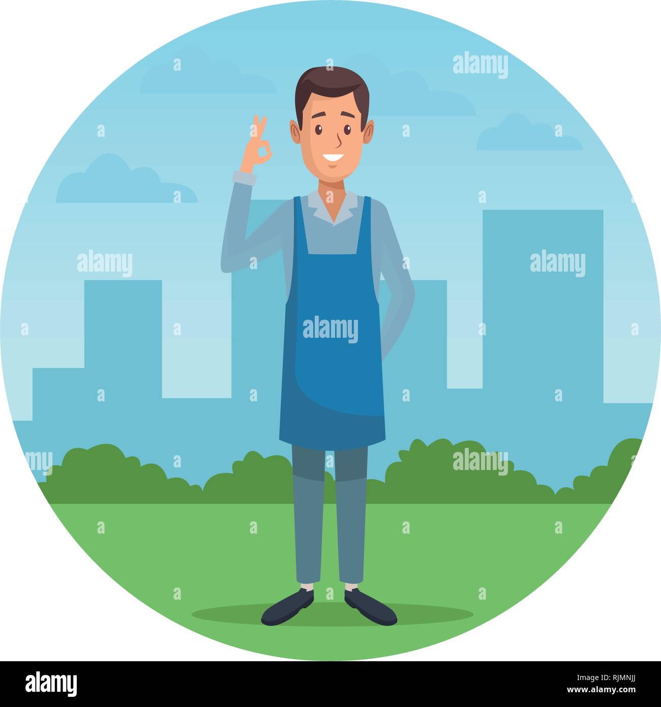 Waiter Cartoon Stock Photos & Waiter Cartoon Stock Images - Alamy