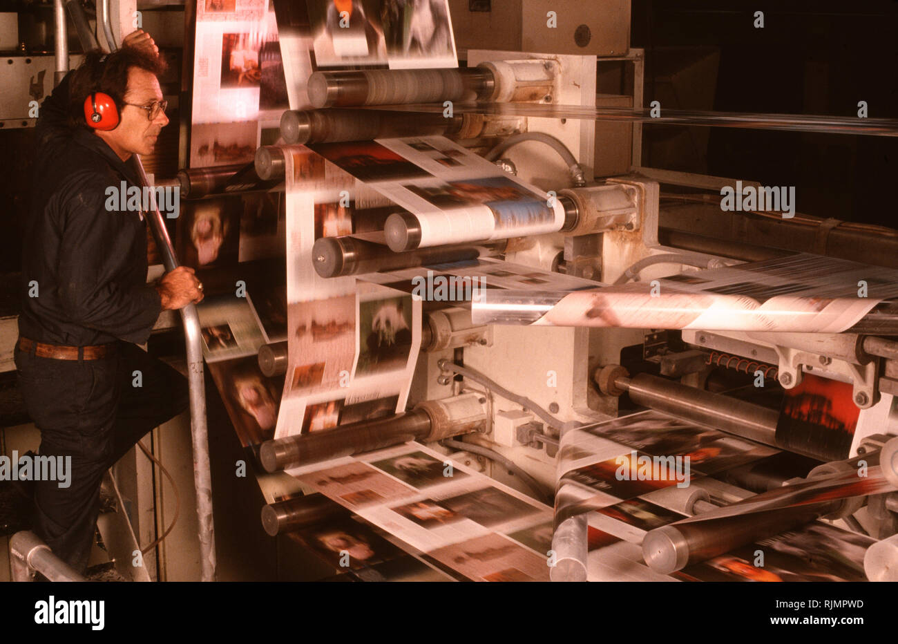 Printing Los Angeles Stock Photo Alamy