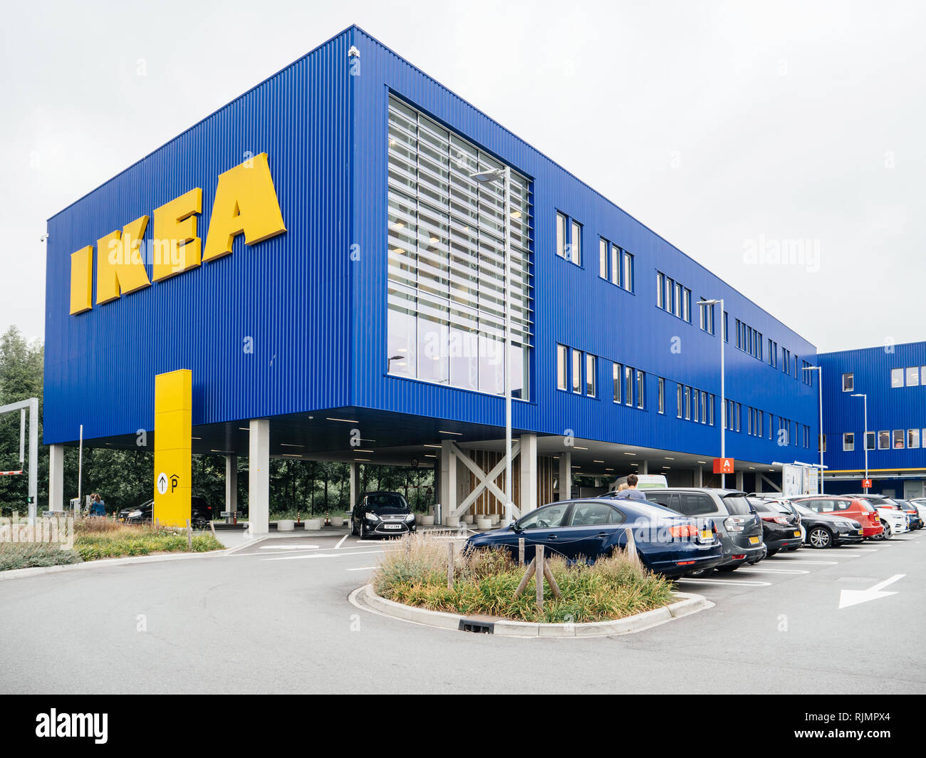 DELFT, NETHERLANDS - AUG 23, 2018: Ikea furniture shop in Delft,  headquarter of the global furniture supermarket chain store Stock Photo -  Alamy