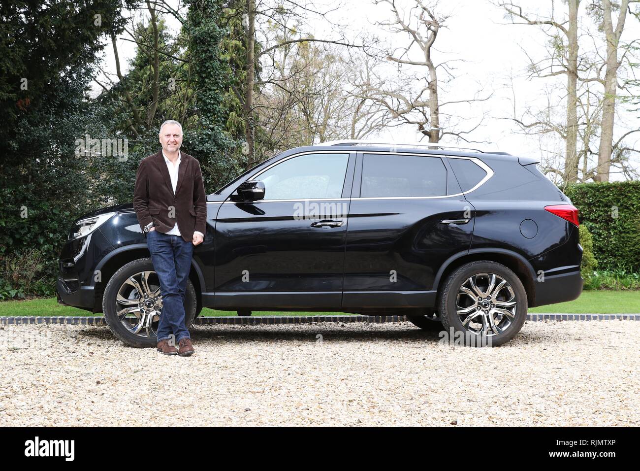 Jim Tyrrell, CEO of Ssangyong Cars UK Stock Photo
