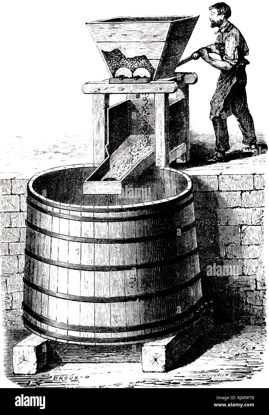 Pressing wine hires stock photography and images Alamy