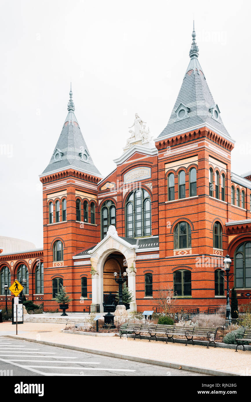 The Smithsonian Arts and Industries Building, at the National Mall, in Washington, DC Stock Photo