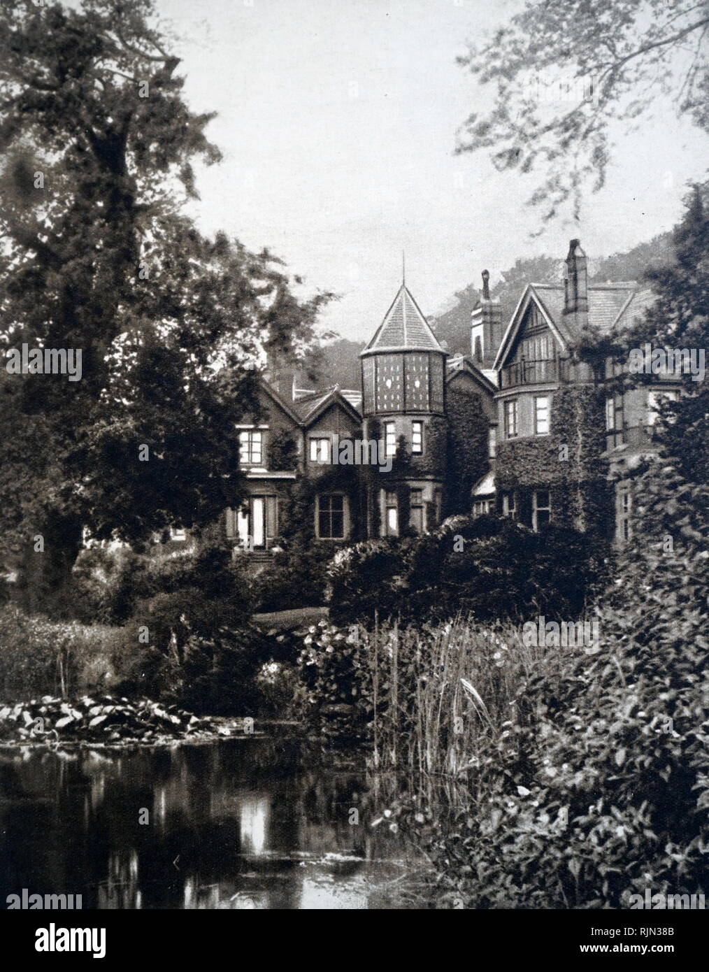 York Cottage, Sandringham where Prince Albert (later King George VI) was born on 14 December 1895 Stock Photo