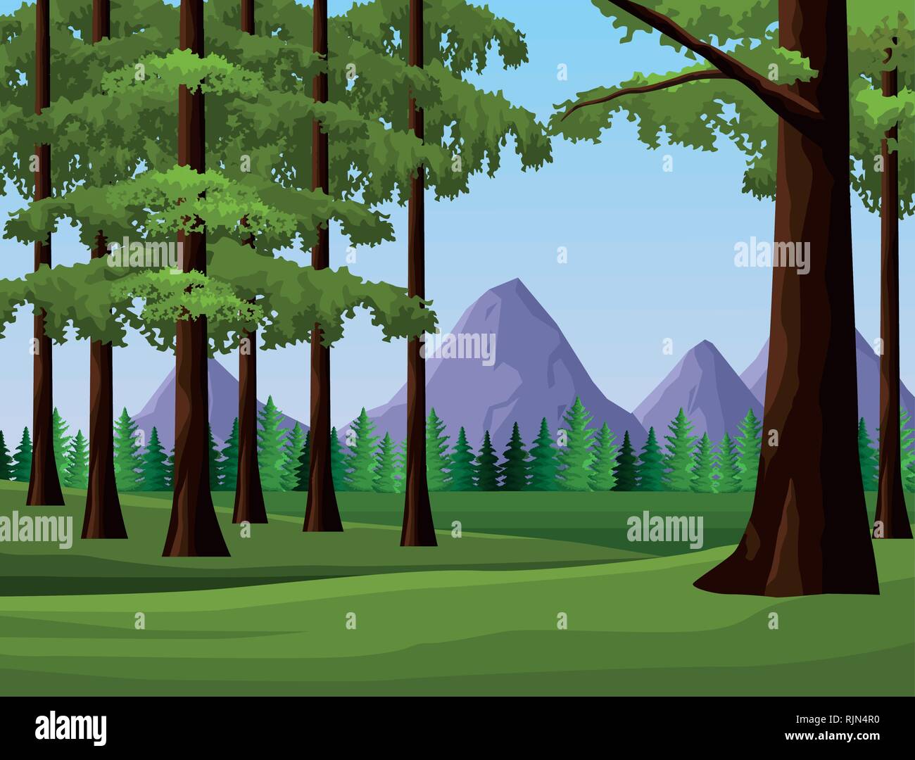 Wanderlust landscape scenery Stock Vector Image & Art - Alamy