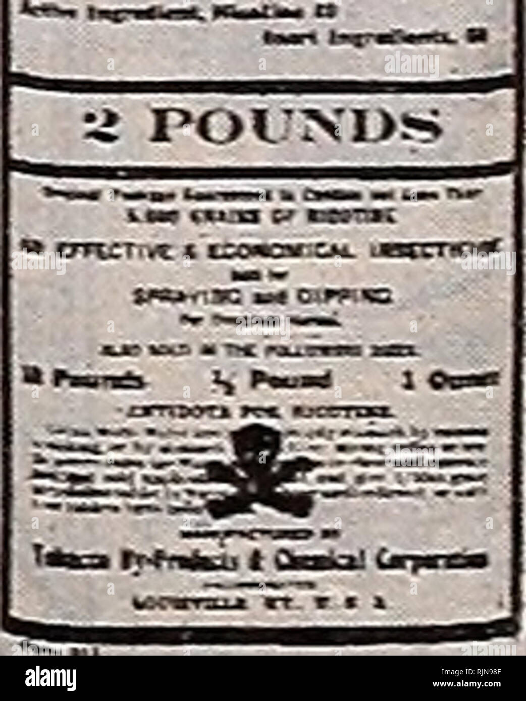 . Bailey's seeds above them all. WITH "BLACK LEAF 40" Zelio DEATH TO