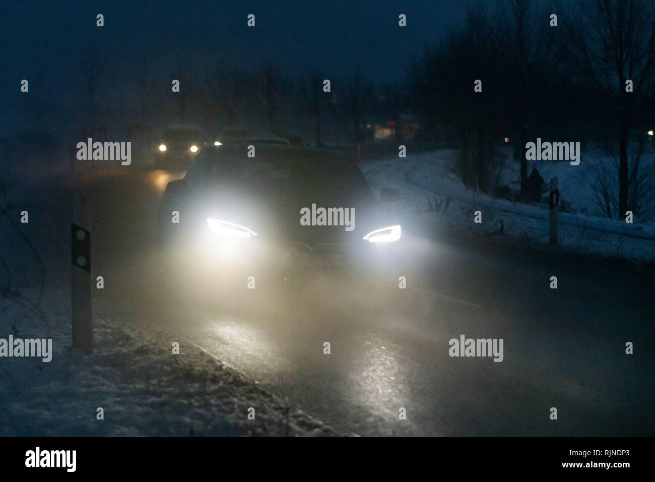 Glowing headlight hires stock photography and images Alamy