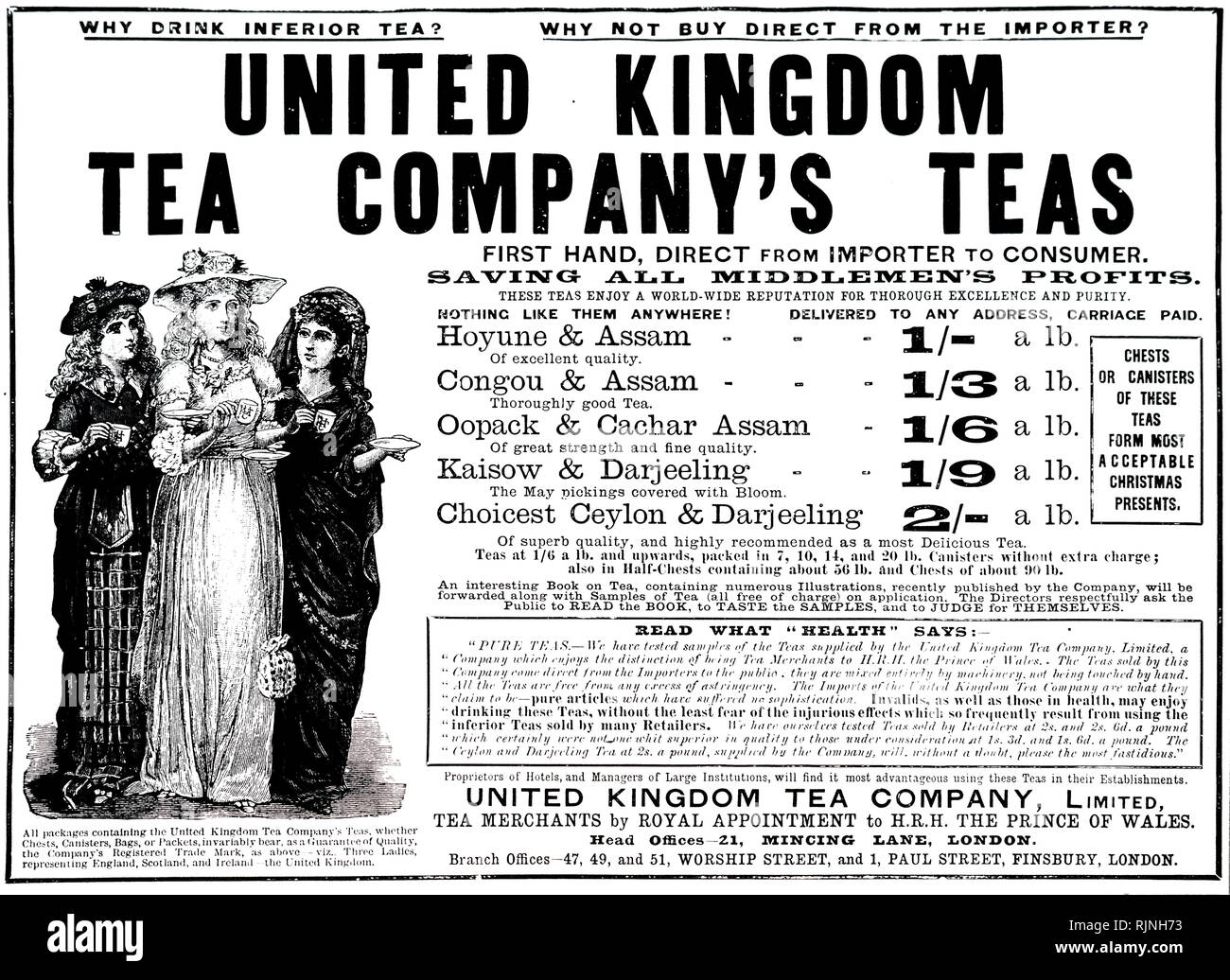 Importers & Retailers of Tea from Around The World