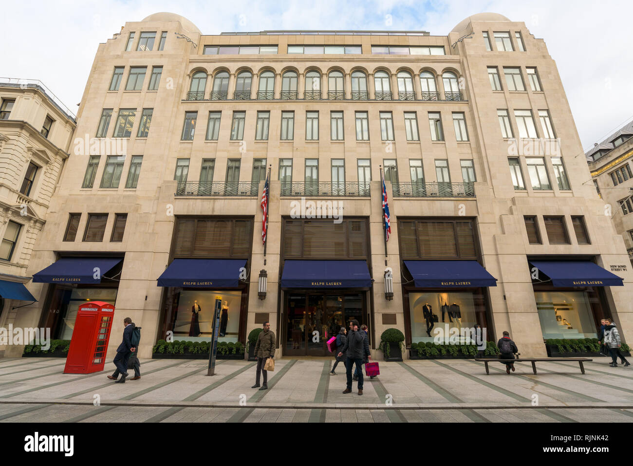 Ralph Lauren Flagship Store in New Bond Street, Mayfair, London Stock Photo  - Alamy