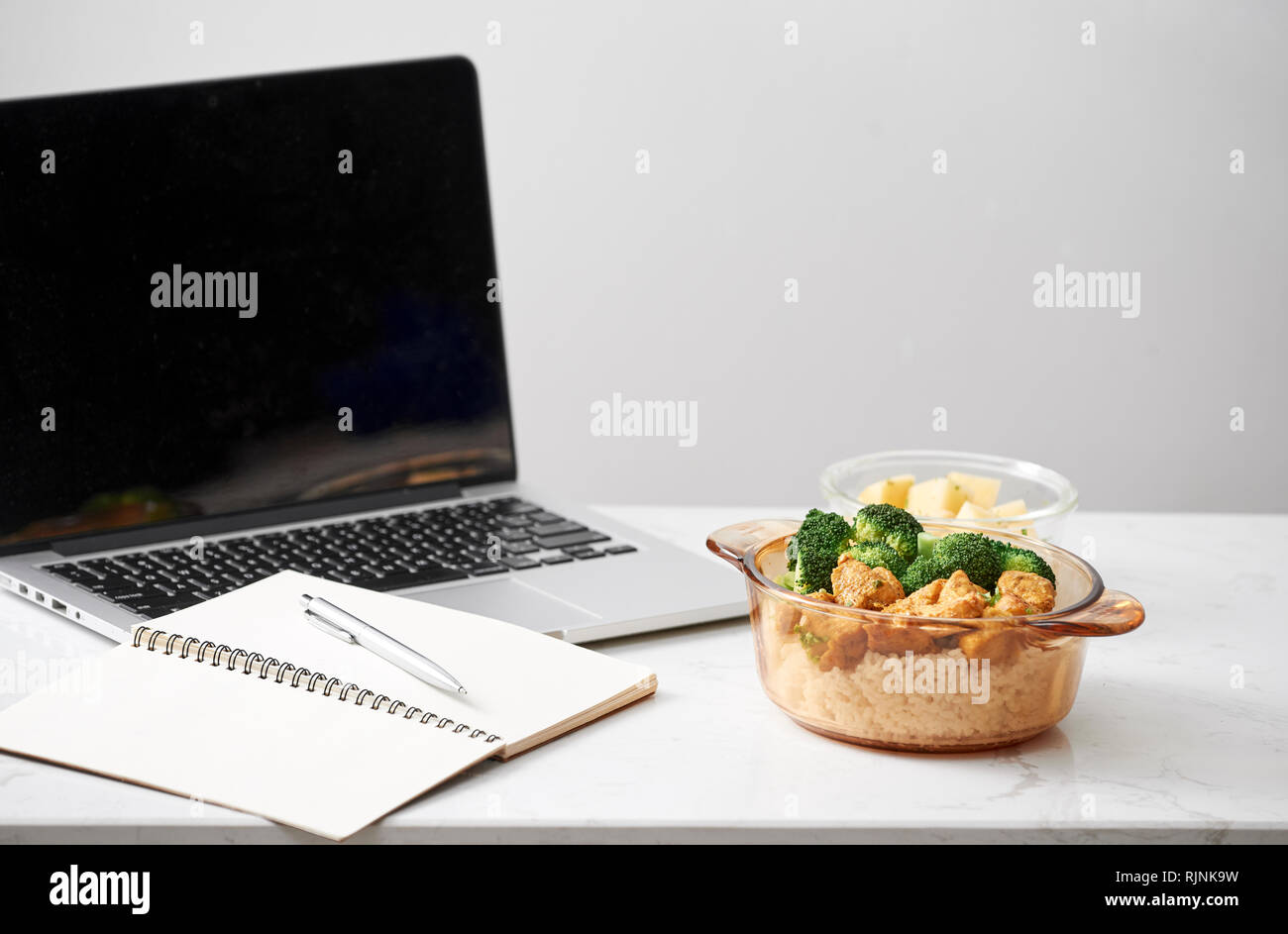 Chicken with computer hi-res stock photography and images - Alamy