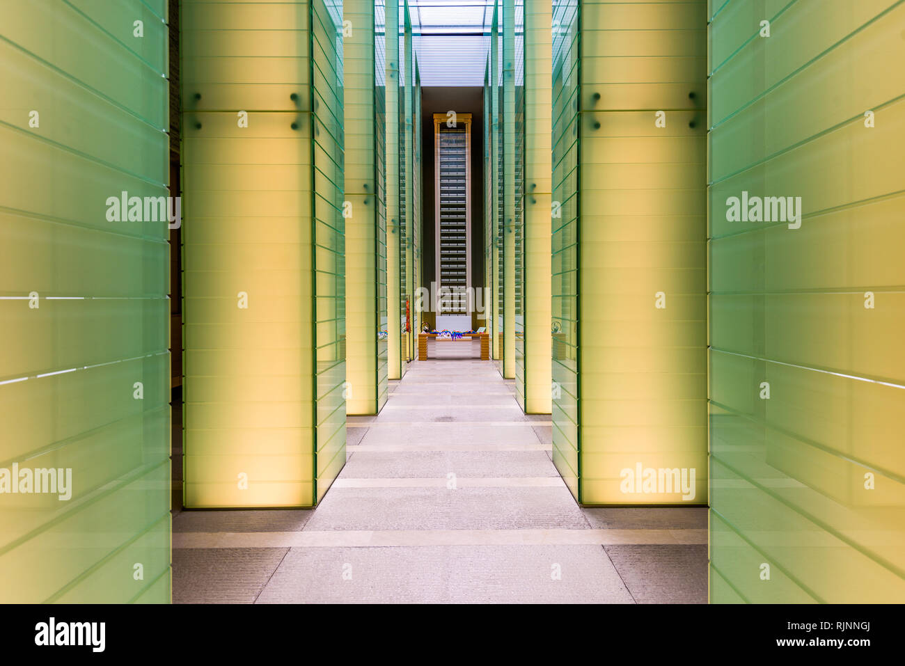 NAGASAKI, JAPAN - MARCH 27, 2017: Peace Memorial Hall for the Atomic Bomb Victims in Nagasaki. Stock Photo