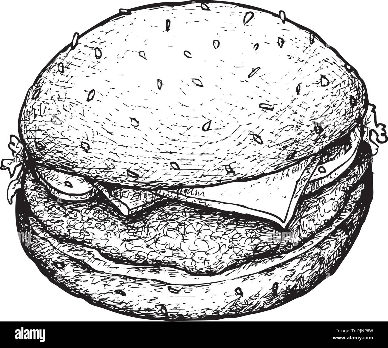 Pork baked buns Stock Vector Images Alamy