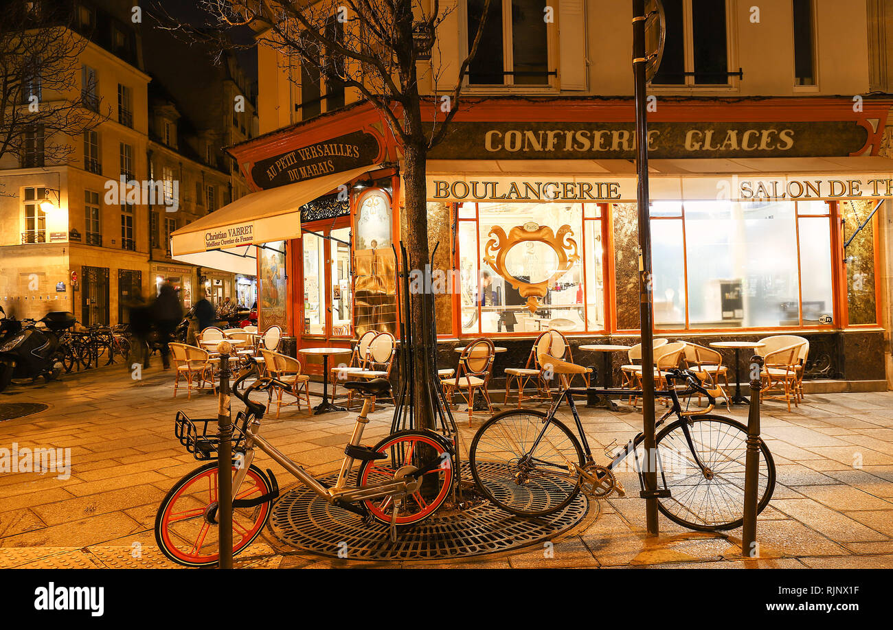 The French traditional bakery and pastry shop Au Petit Versailles du