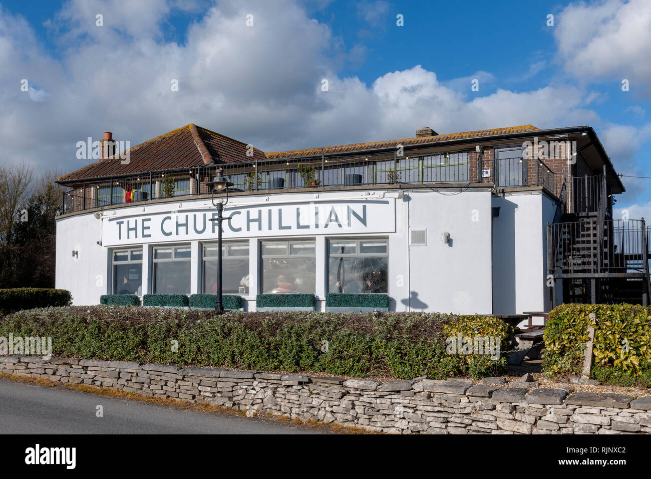 The churchillian portsmouth hi-res stock photography and images - Alamy