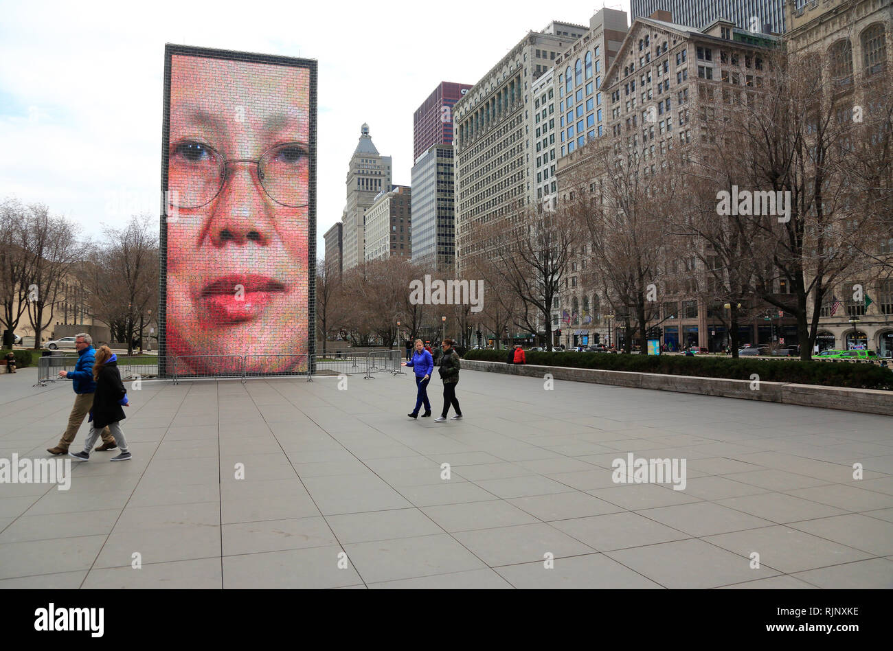 Chicago art installation hires stock photography and images Alamy