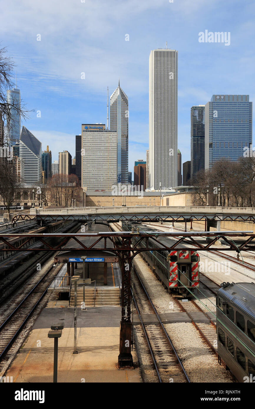 Rail yard chicago hires stock photography and images Alamy