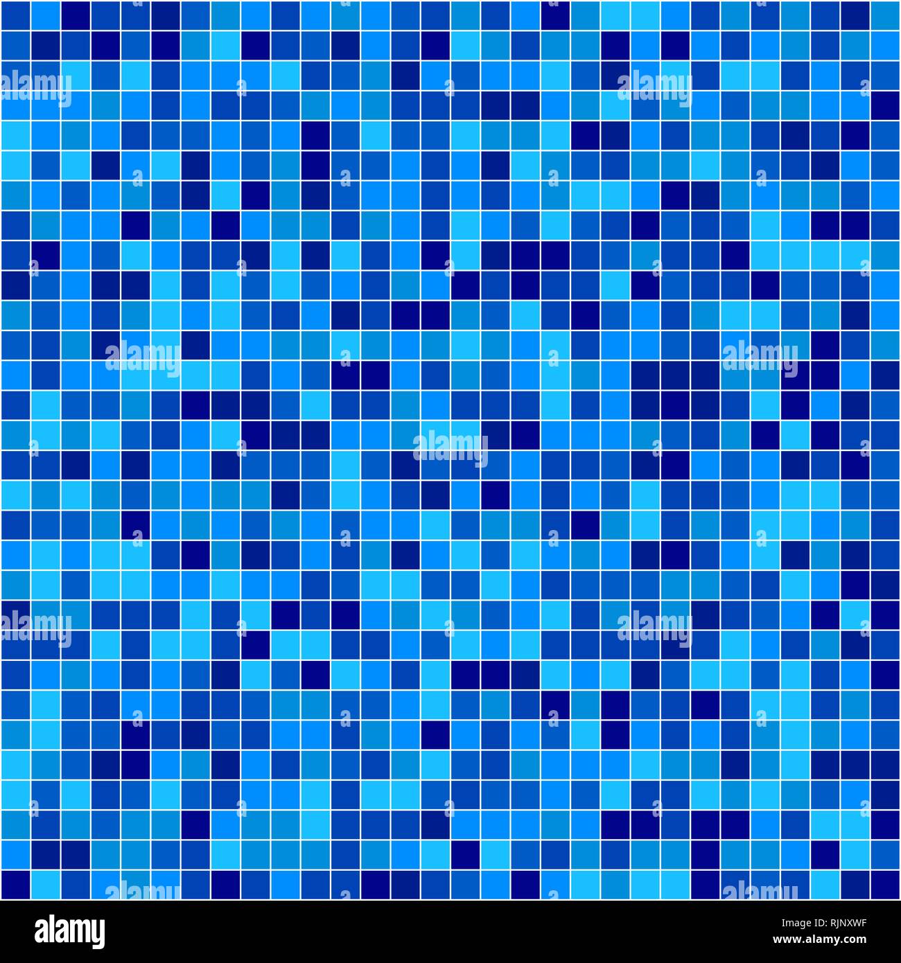 Blue vector pattern mosaic Stock Vector Image & Art - Alamy