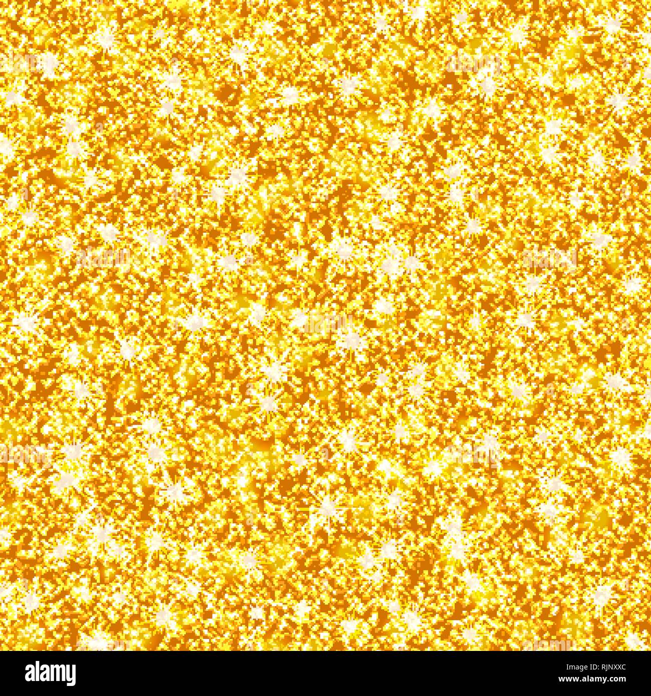 Gold glitter background vector Stock Vector Image & Art Alamy