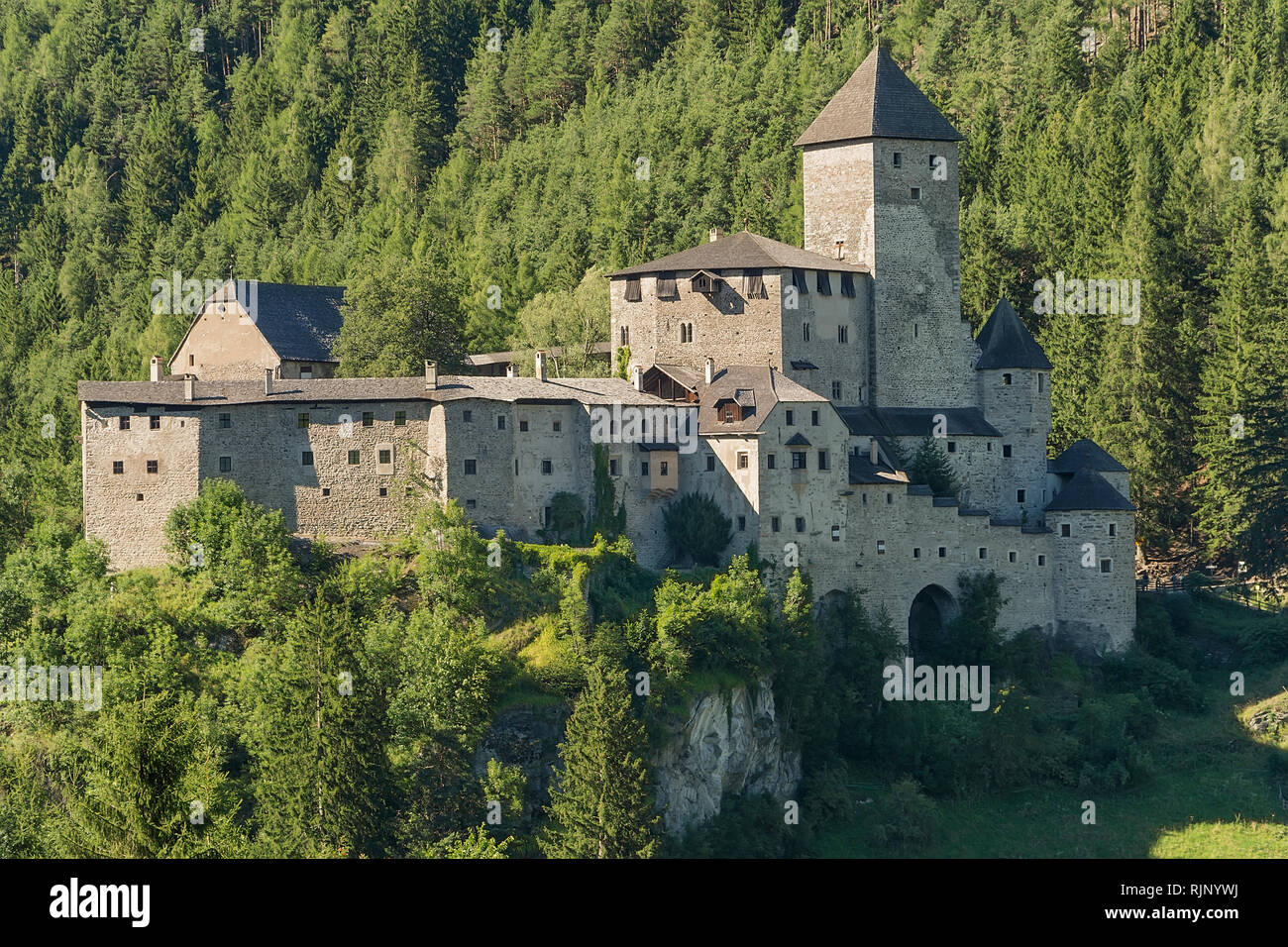 Burg Taufers Castel Taufers Italy Stock Photo Alamy