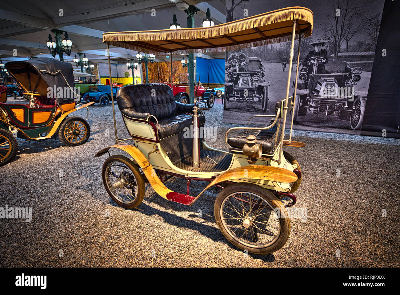 Old-timer Cars Automobile Museum Mulhouse France Stock Photo - Alamy