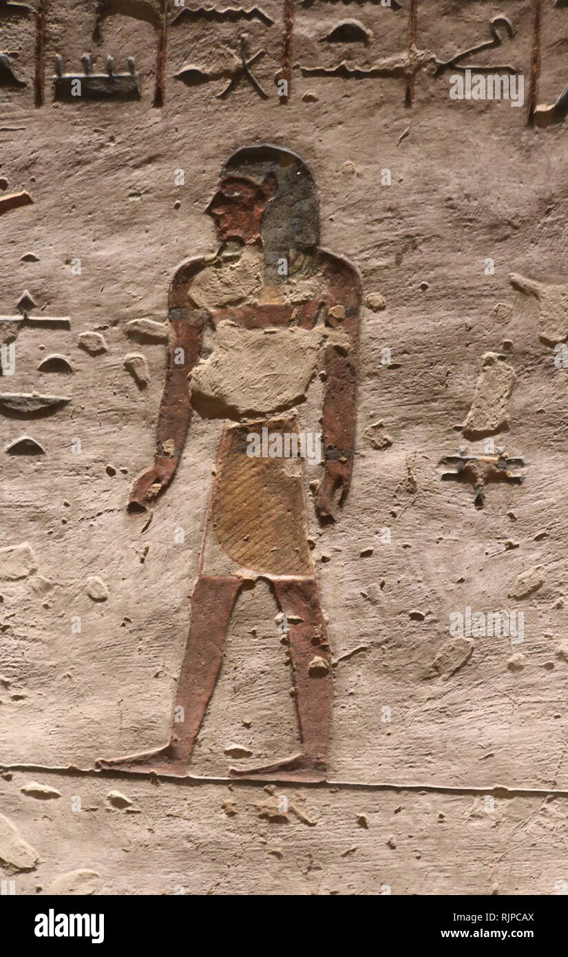 Tomb of Ramesses III, Pharaoh of the Twentieth Dynasty in Ancient Egypt ...