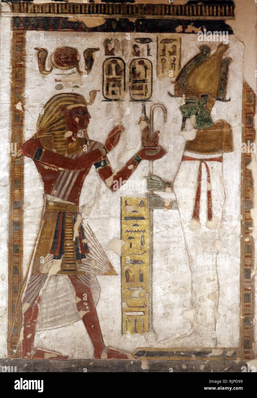 Tomb of Ramesses III, Pharaoh of the Twentieth Dynasty in Ancient Egypt
