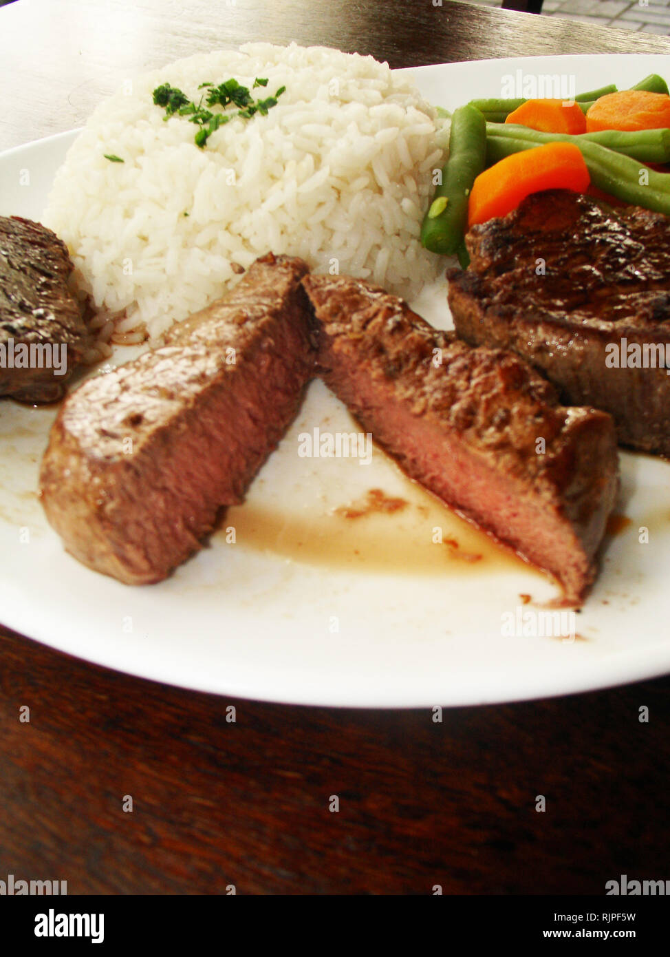 Meal, São Paulo, Brazil Stock Photo