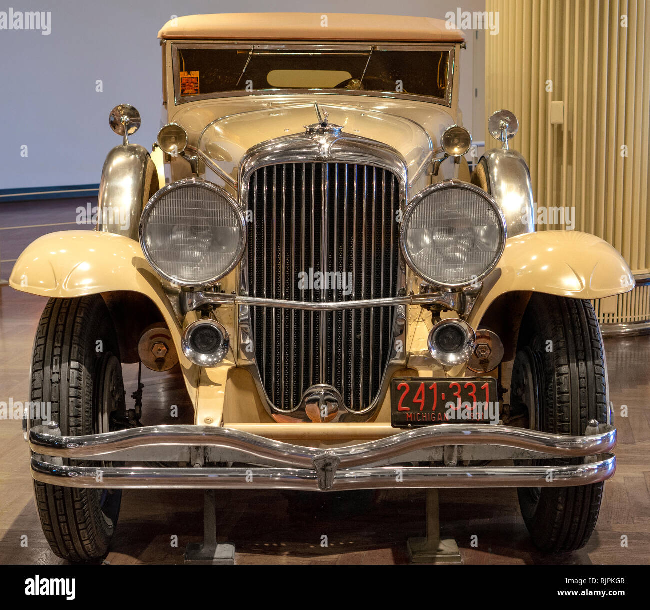 Dearborn, MI / USA - 04.21.2018 : The 1931 Duesenberg Model J at the Henry Ford Museum Stock Photo