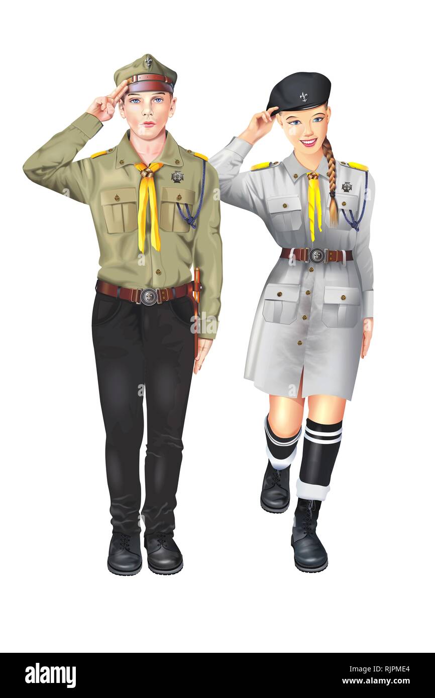 Polish Scouts High Resolution Stock Photography and Images Alamy