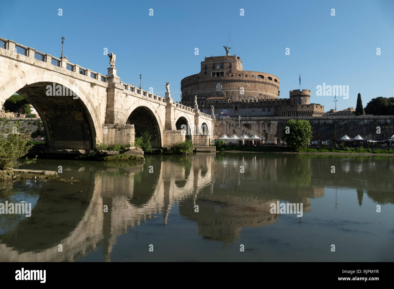 Mausoleum of Hadrian, Castel Sant'Angelo, Castle of the Holy Angel, a ...