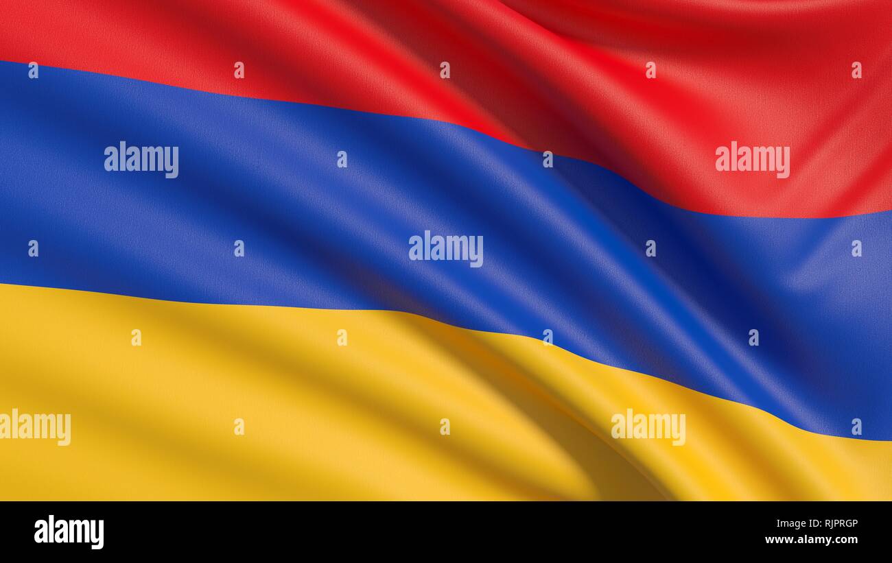 Background with flag of Armenia Stock Photo - Alamy