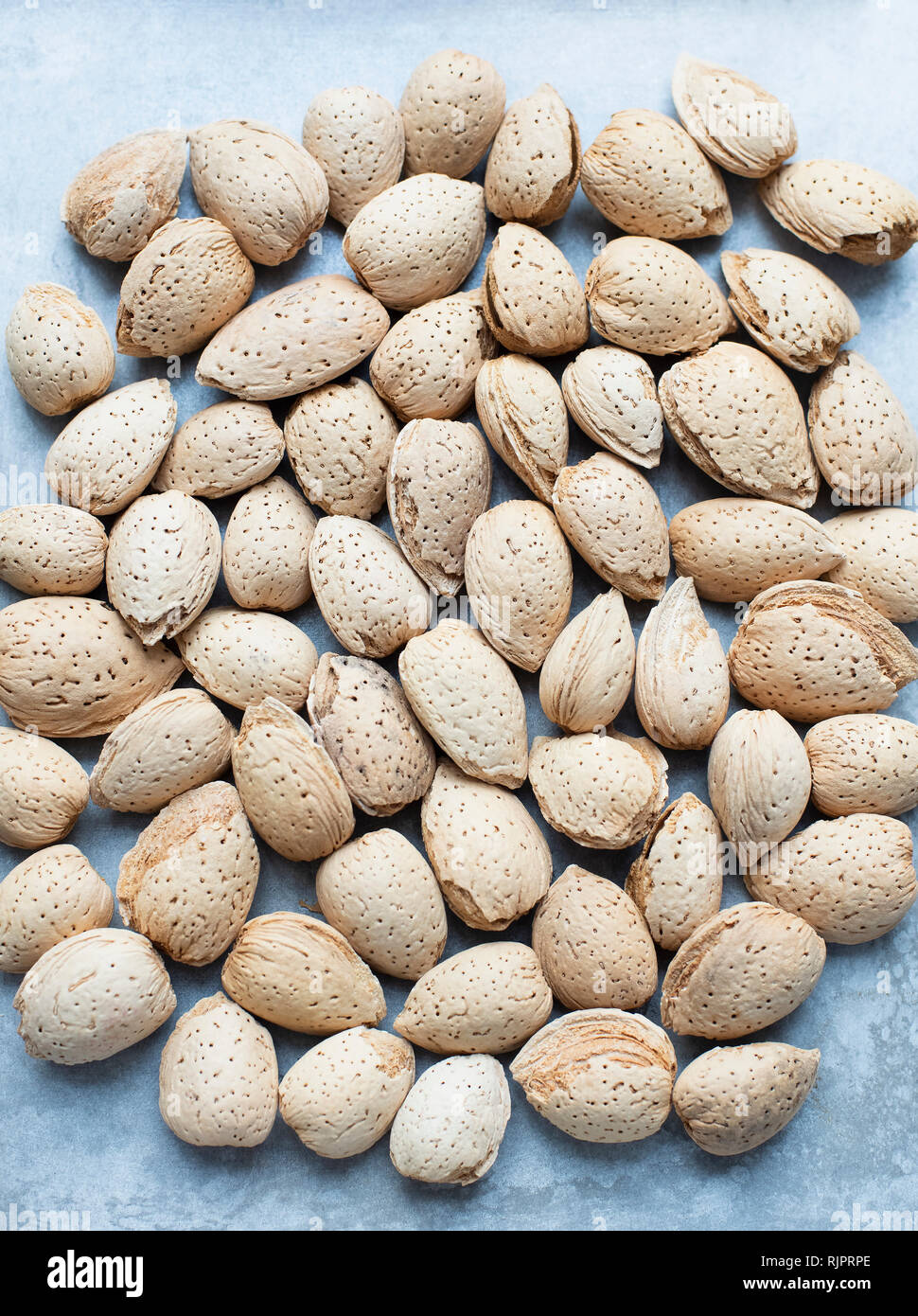 Almonds in shell Stock Photo Alamy