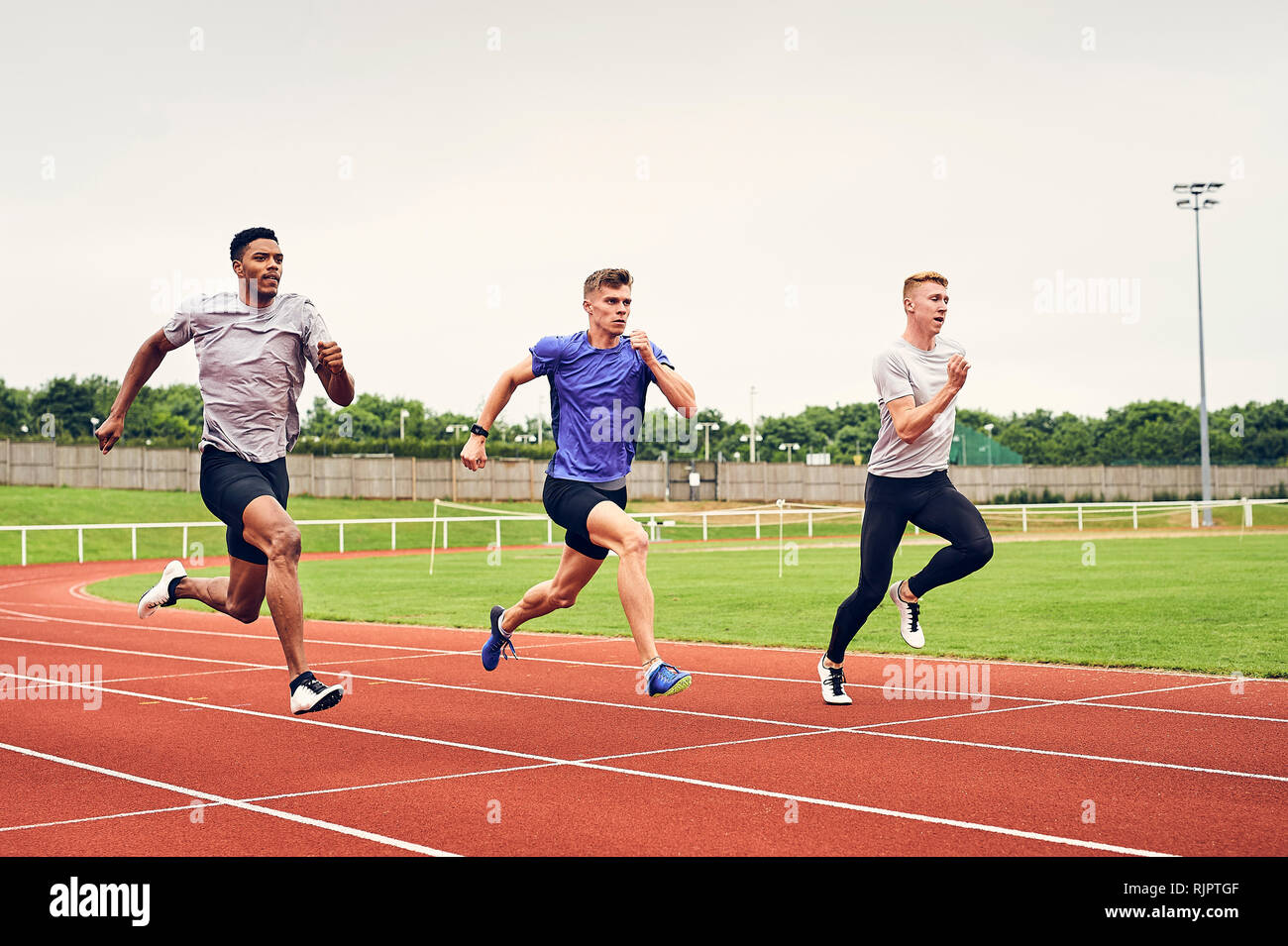 Track runners hi-res stock photography and images - Alamy