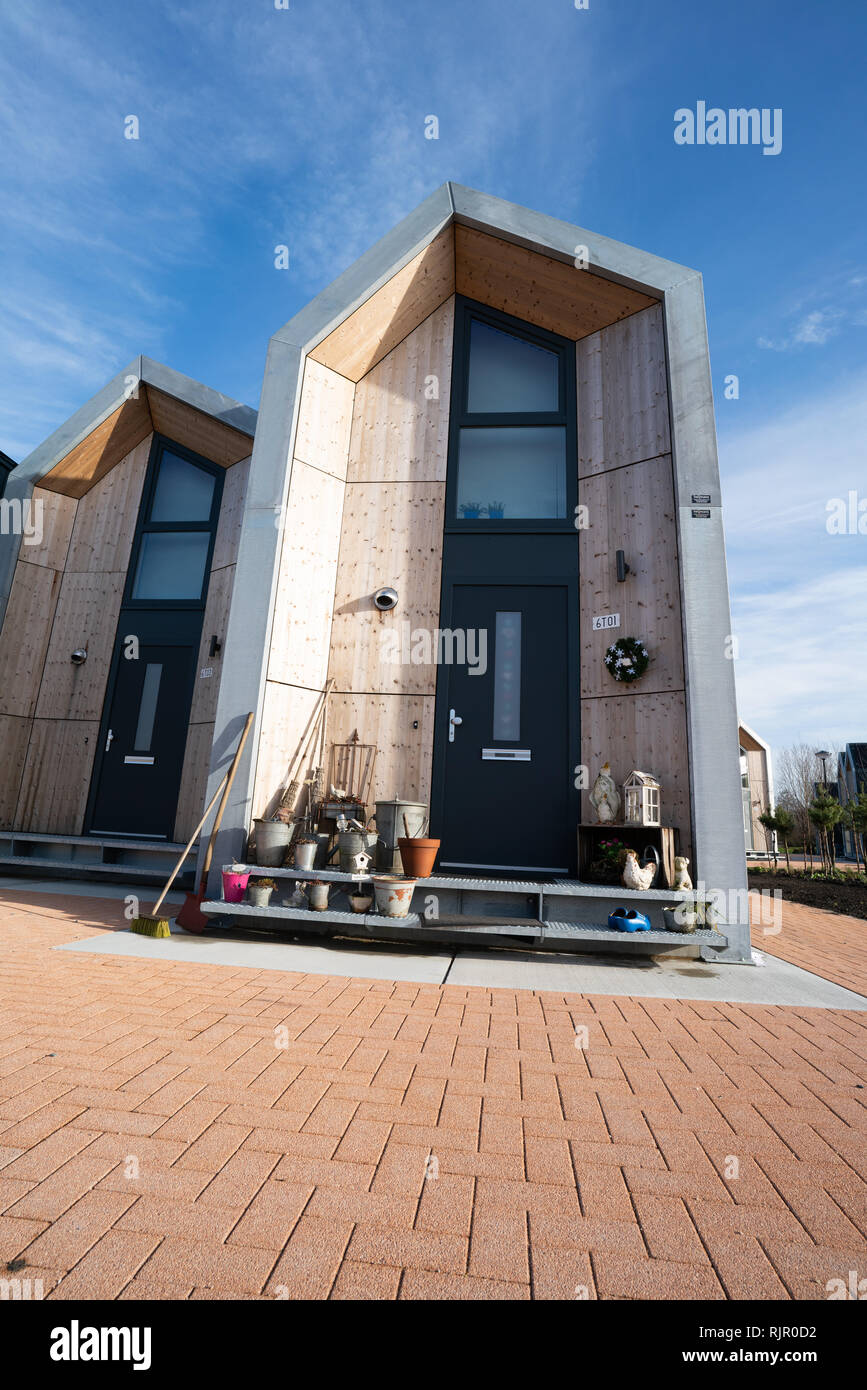 Tiny Houses in Nijkerk, the Netherlands. Together with the housing