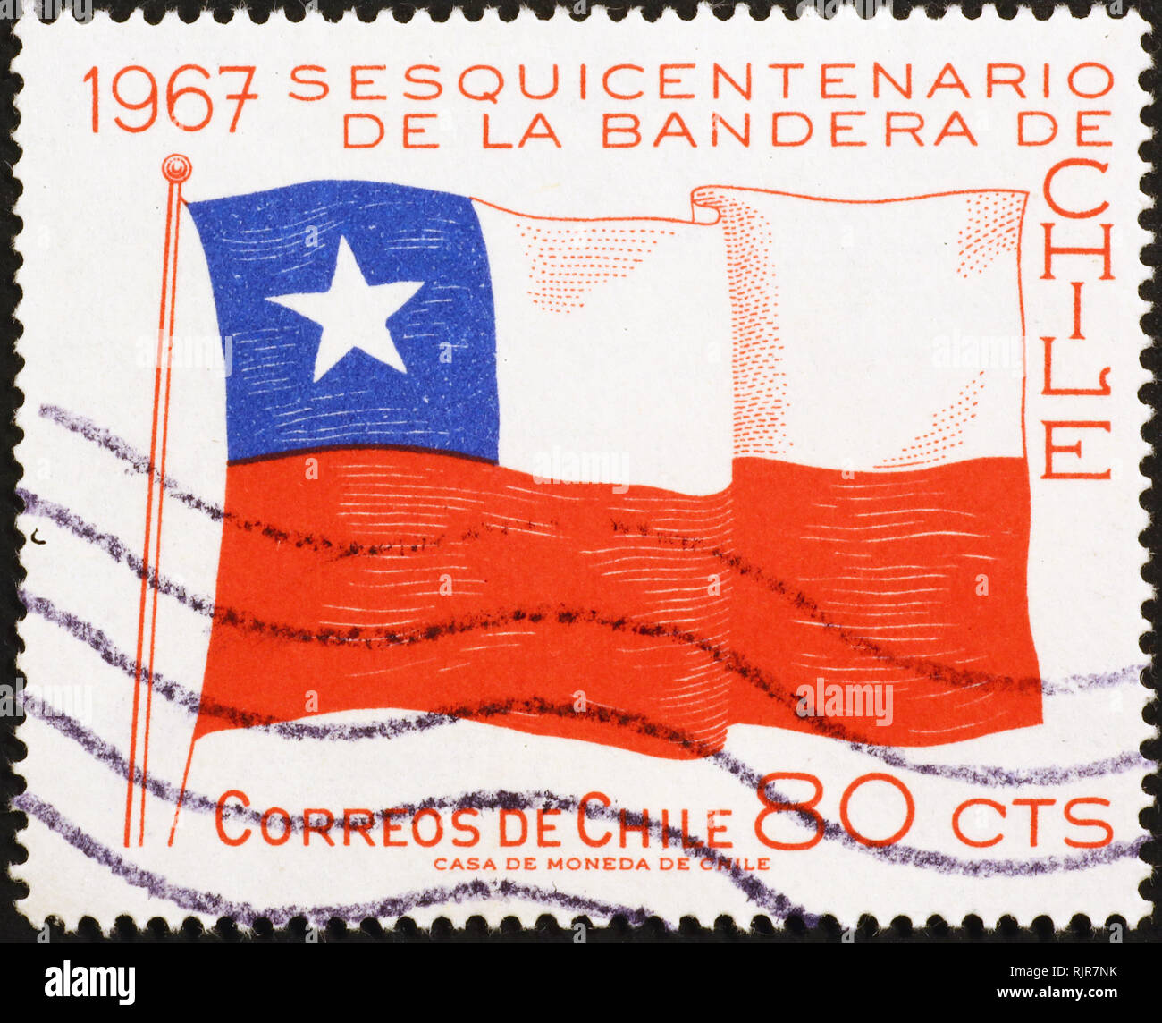 Postage stamp chile hires stock photography and images Alamy