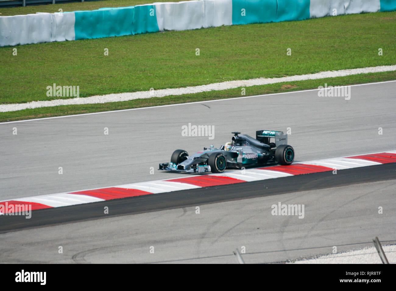 Formula One (F1) at Sepang Circuit, Kuala Lumpur, Malaysia Stock Photo