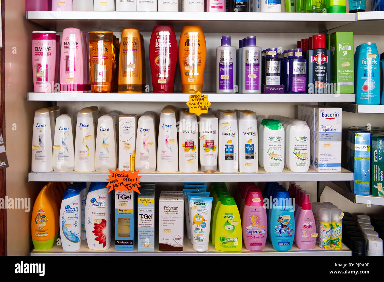 Toiletries supermarket hires stock photography and images Alamy