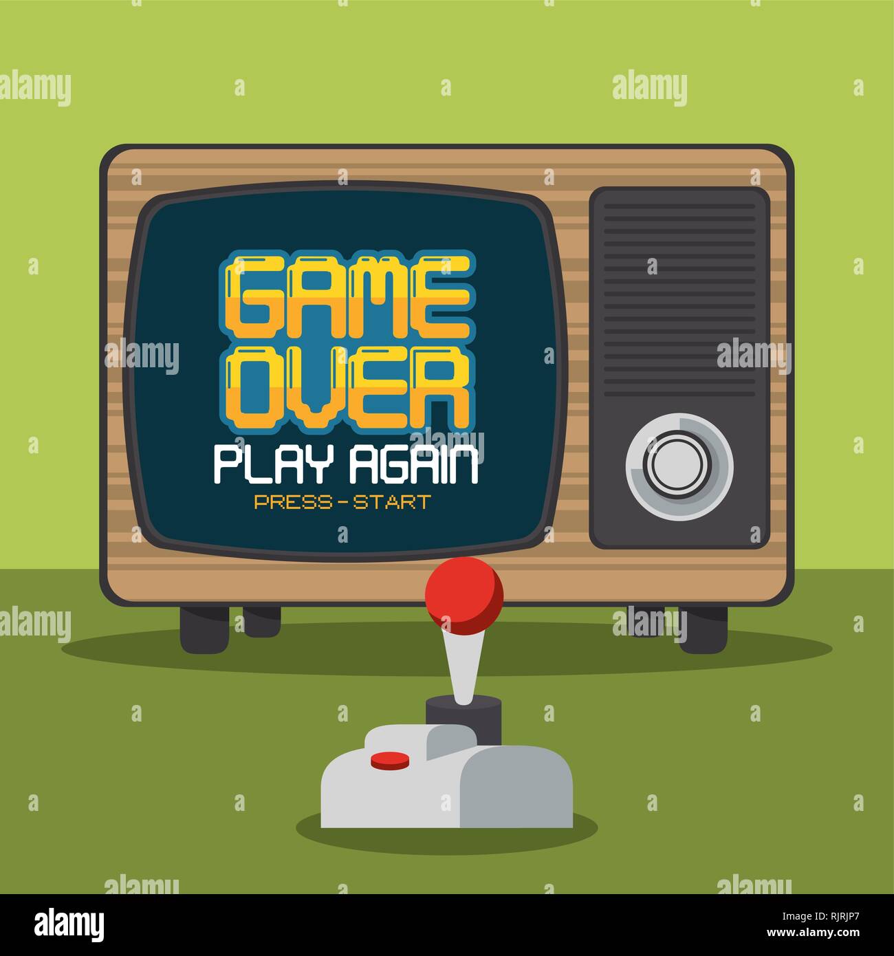 1980's computer game Stock Vector Images - Alamy