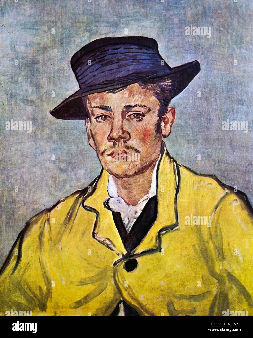 Portrait of Armand Roulin, 1888, By the Dutch artist Vincent van Gogh,(1853-1890). Stock Photo