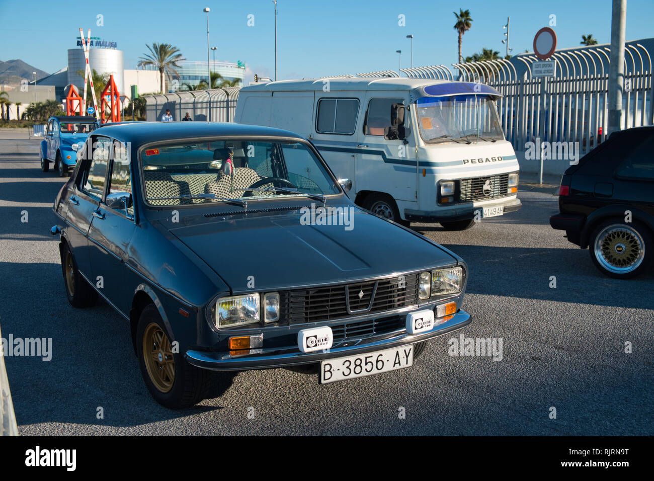1975 Renault 12. Retro Málaga 2019. Spain Stock Photo - Alamy