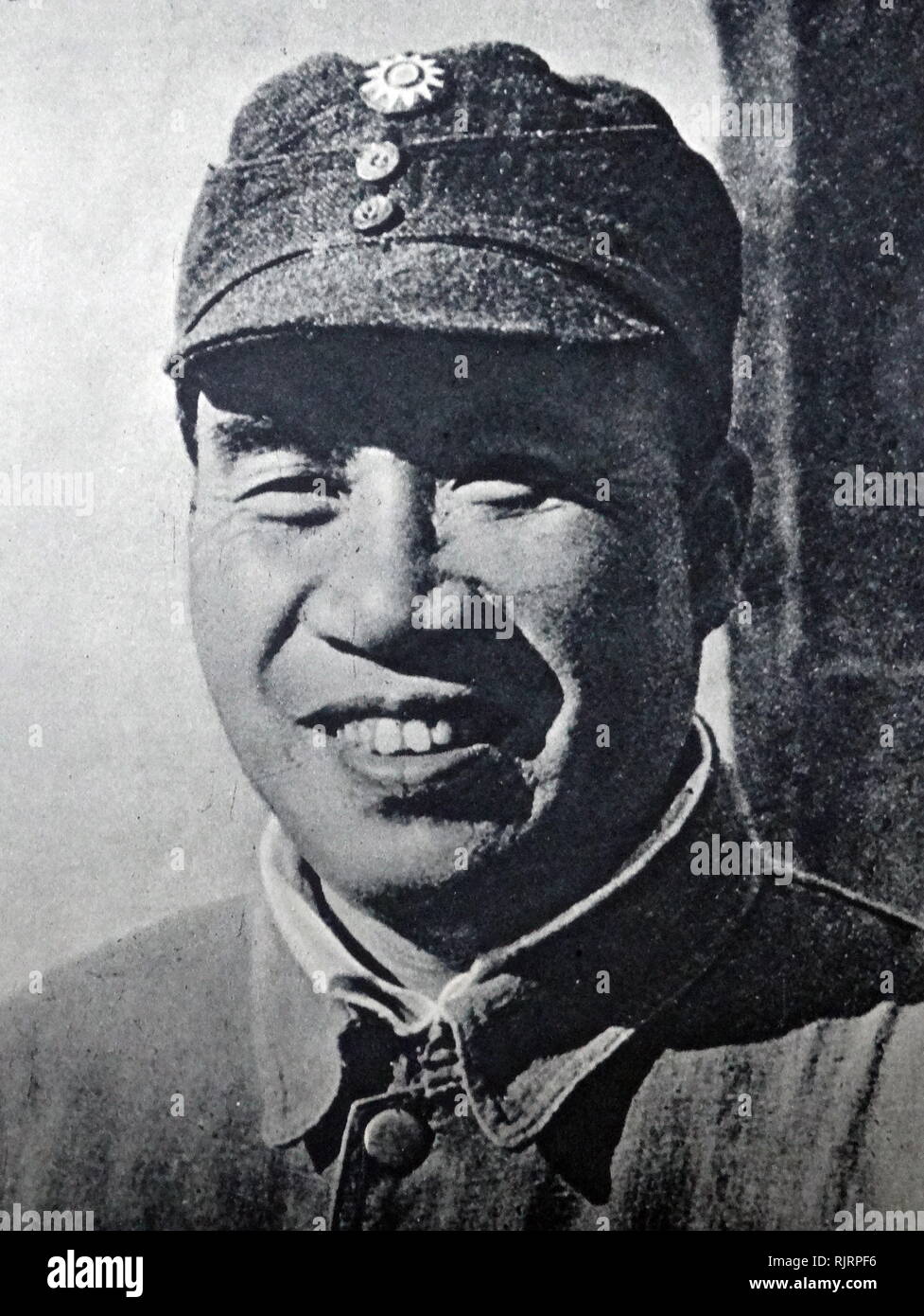 Zhu De (1886 - 1976), Chinese general, warlord, politician, revolutionary and one of the pioneers of the Communist Party of China. Stock Photo