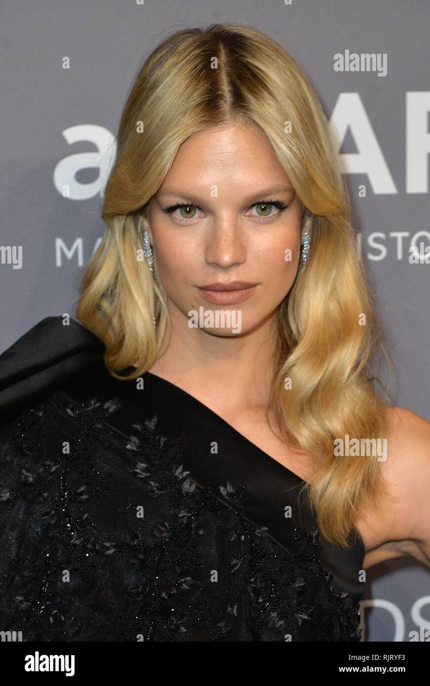 New York, NY, USA. 6th Feb, 2019. Nadine Leopold at arrivals for amfAR