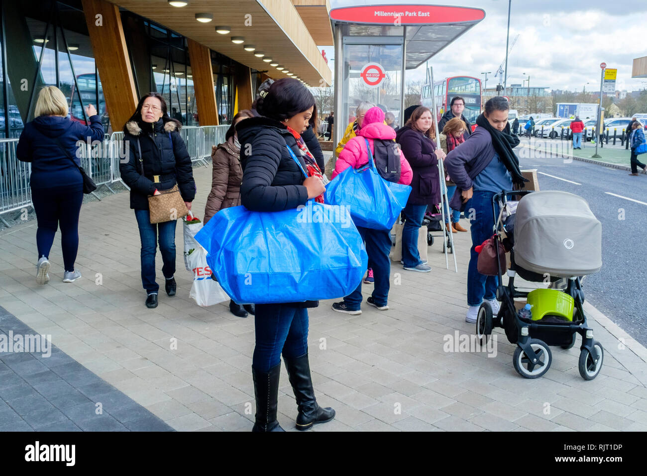 London Uk 7th February 2019 Swedish Furniture And Household