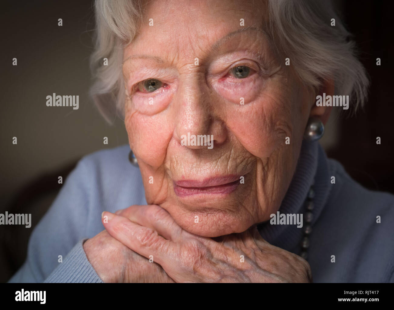 Kronberg, Germany. 04th Feb, 2019. 103 year old interior designer