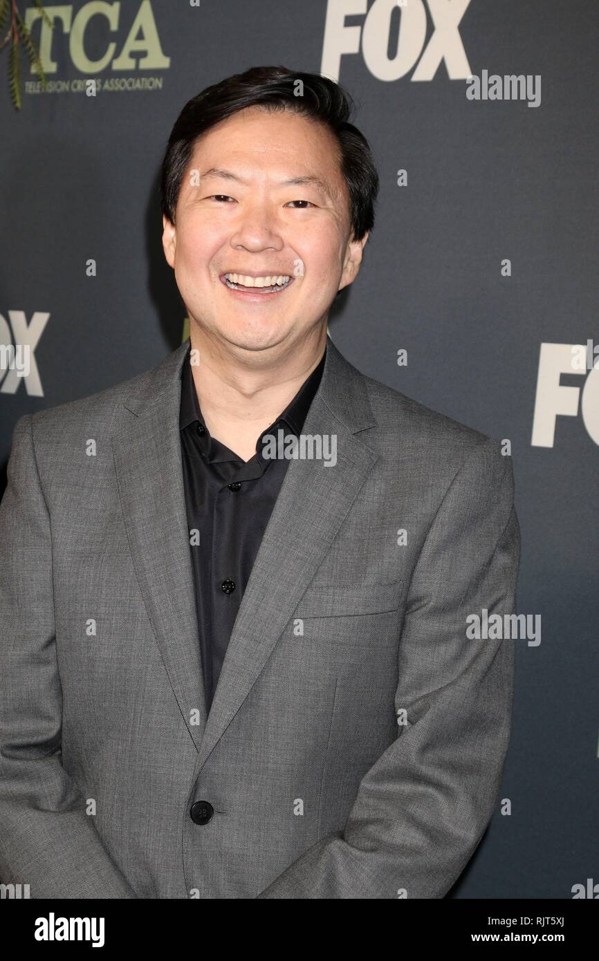 Los Angeles, CA, USA. 6th Feb, 2019. Ken Jeong at arrivals for FOX Winter TCA 2019 All-star Party, The Fig House, Los Angeles, CA February 6, 2019. Credit: Priscilla Grant/Everett Collection/Alamy Live News Stock Photo