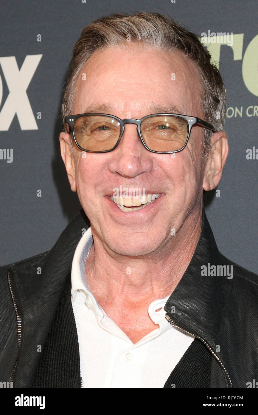 Los Angeles, CA, USA. 6th Feb, 2019. LOS ANGELES - FEB 1: Tim Allen at the FOX TCA All-Star Party at the Fig House on February 1, 2019 in Los Angeles, CA Credit: Kay Blake/ZUMA Wire/Alamy Live News Stock Photo