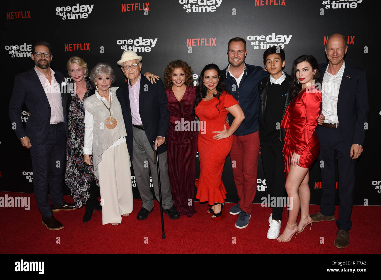 February 7, 2019 - TODD GEINNELL, LYN LEAR, RITA MORENO, NORMAN LEAR ...