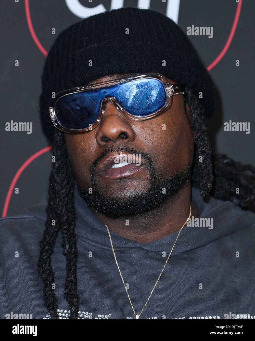 LOS ANGELES, CA, USA - FEBRUARY 07: Rapper Wale (Olubowale Victor ...