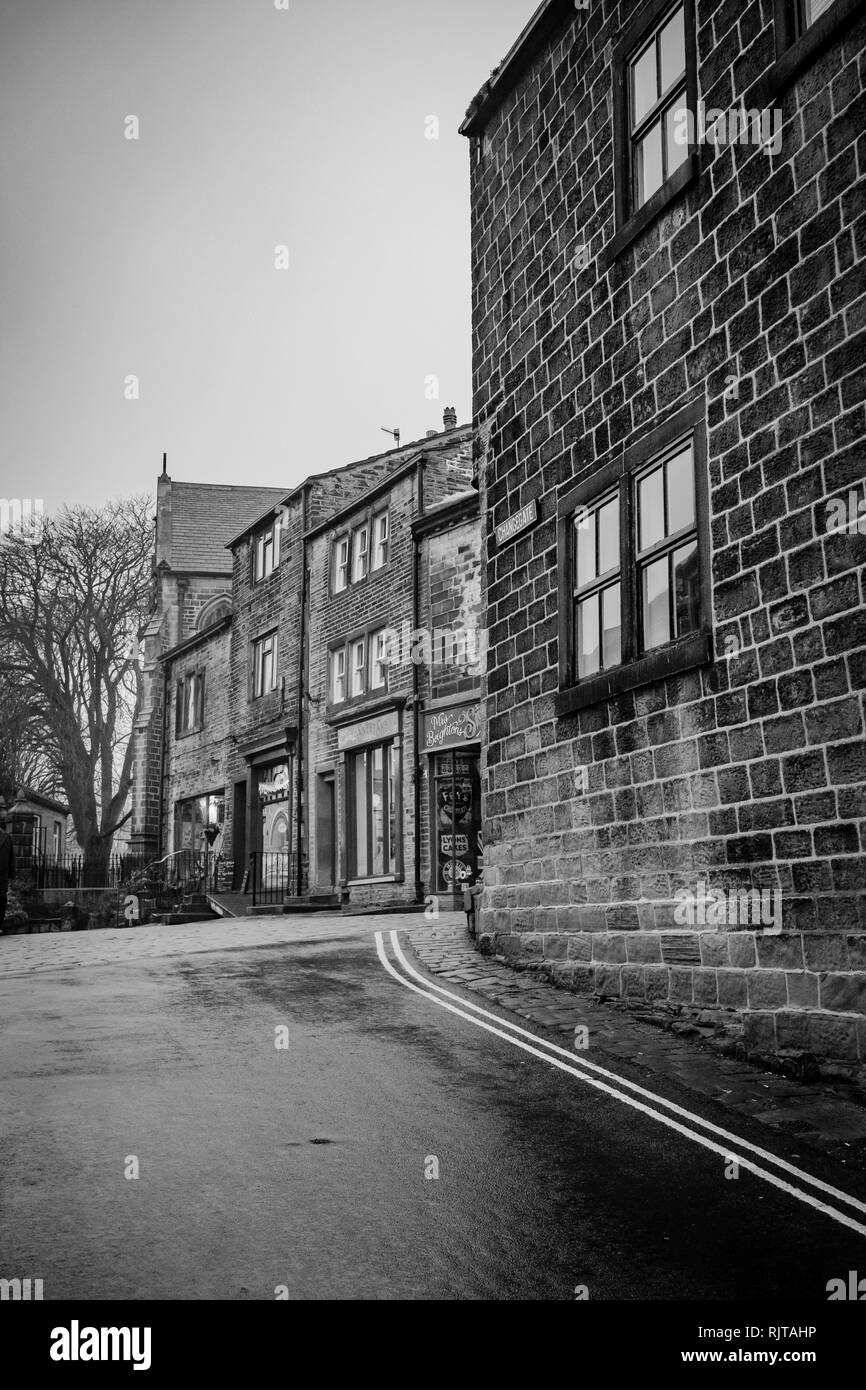 The fleece inn Black and White Stock Photos & Images Alamy